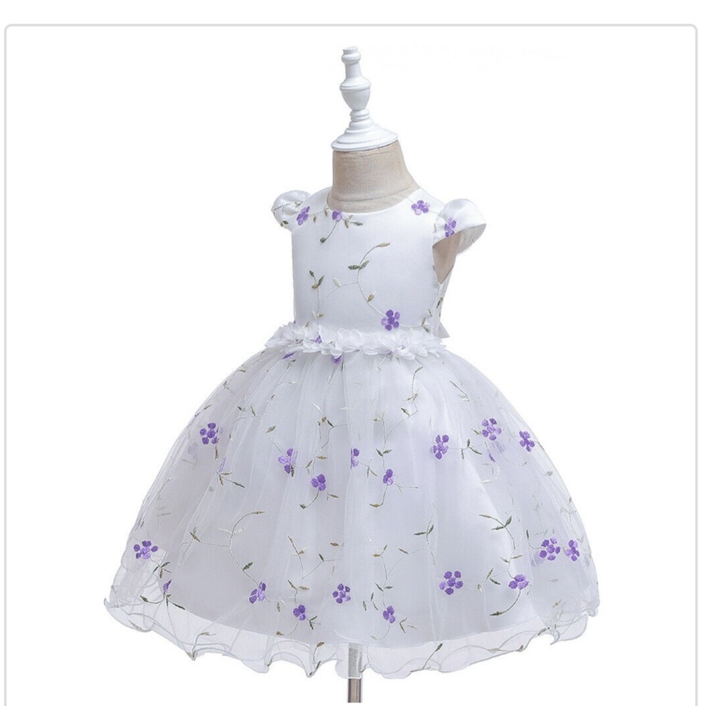 NWT Beautiful Girls Party Dress - Picture 3 of 9